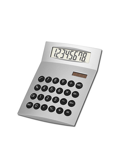 Ezüst asztali számológép