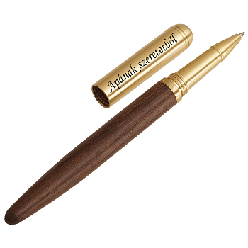 Luxus fa toll sárgarézzel kombinálva díszdobozban