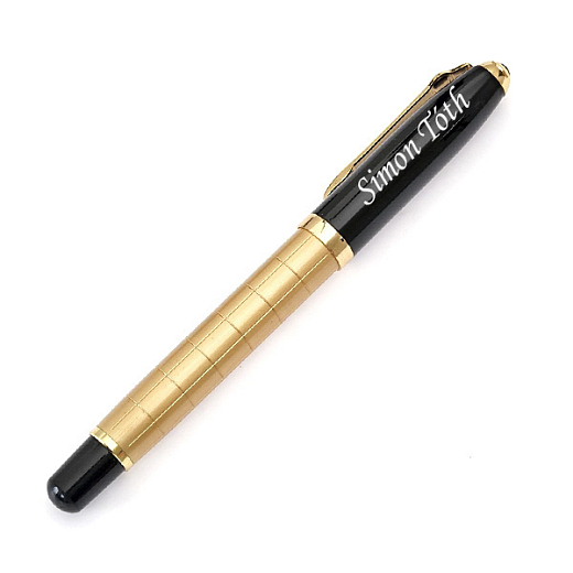 Luxus toll Modern fekete és arany díszdobozban