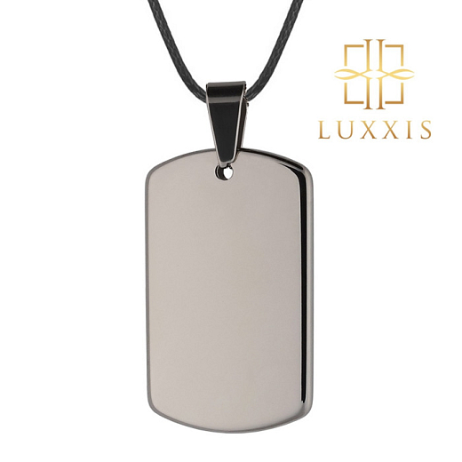 Luxus medál lánccal Carbide Tungsten Tag Luxxis